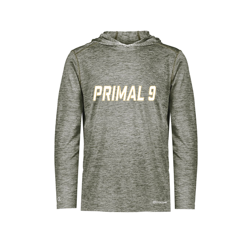 [FOLHCGGY-AS-LOGO3] Decker Men's Charge Hoodie (Adult S, Gray, Logo 3)