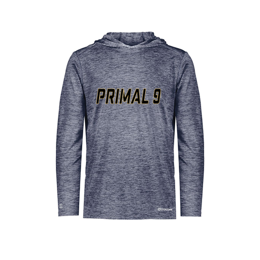 [FOLHCGNV-YS-LOGO2] Decker Youth Charge Hoodie (Youth S, Navy, Logo 2)