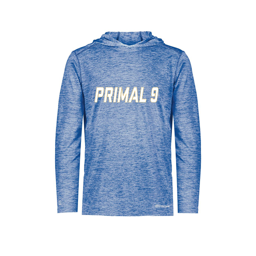 [FOLHCGRY-YS-LOGO3] Decker Youth Charge Hoodie (Youth S, Royal, Logo 3)