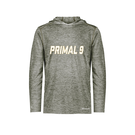 [FOLHCGGY-YS-LOGO3] Decker Youth Charge Hoodie (Youth S, Gray, Logo 3)