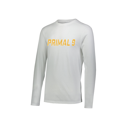 [3076.005.S-LOGO1] Youth LS Ultra-blend T-Shirt (Youth S, White, Logo 1)